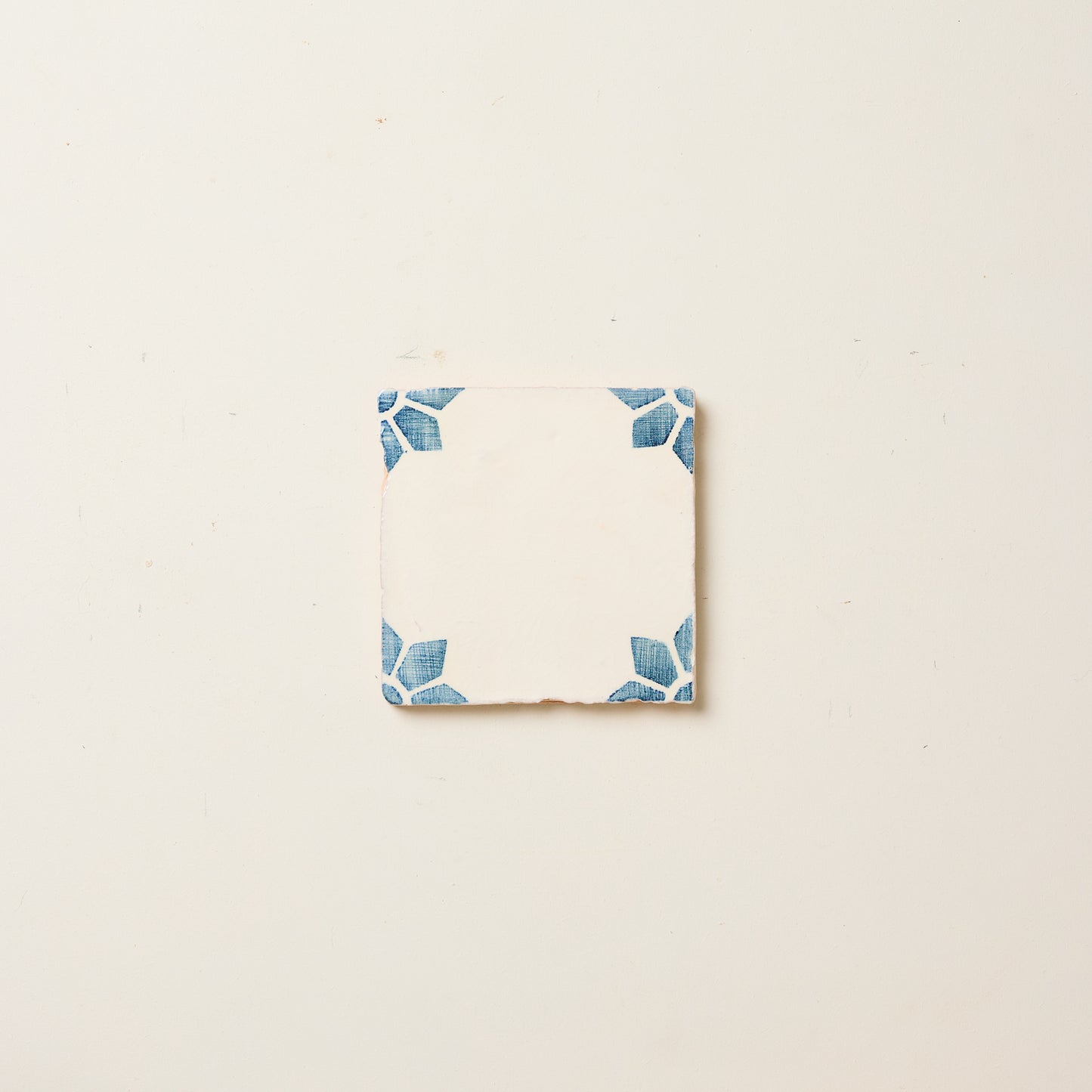 Rediscovered Navy Petalo Glazed Tile