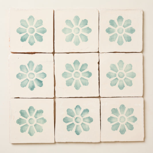 Rediscovered Fennel Clavel Glazed Tile