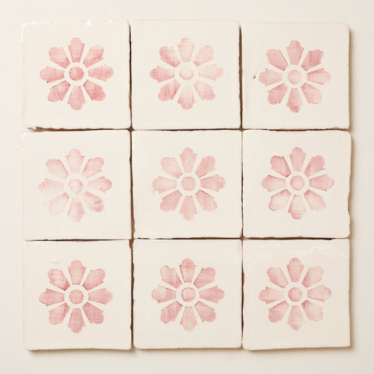 Rediscovered Iris Clavel Glazed Tile
