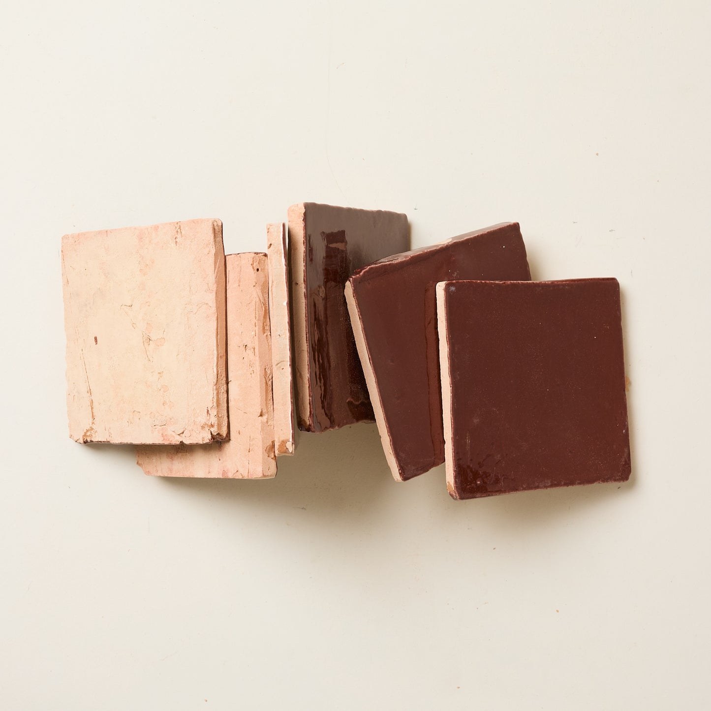Rediscovered Crimson Glazed Tile