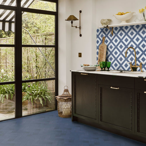 Dibble Herringbone Cement Tile
