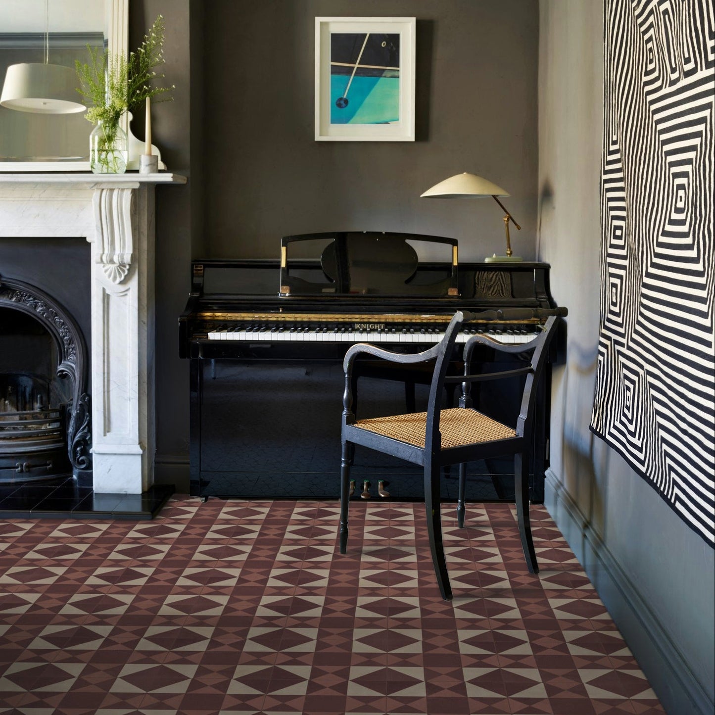 Madder Asquith Cement Tile