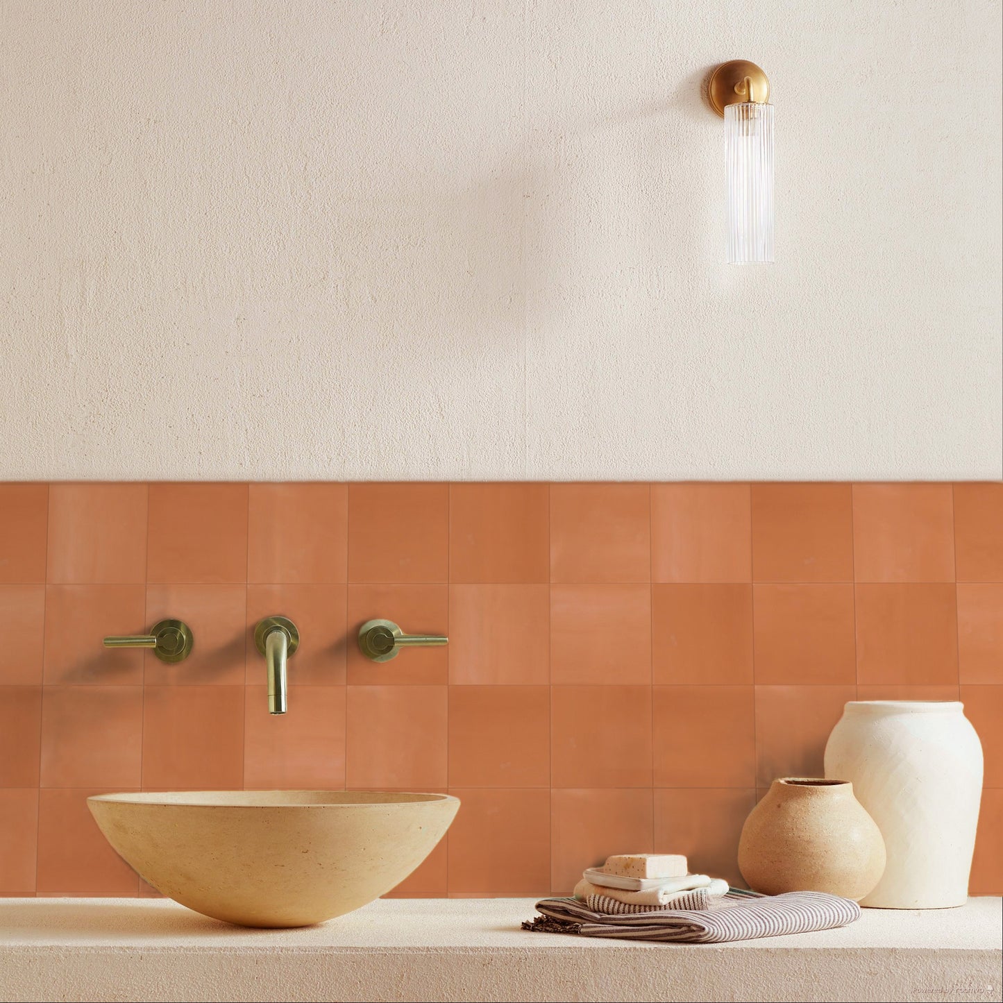 Marigold Matte Glazed Square Tile - End of Line