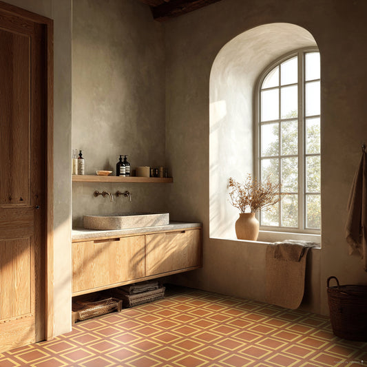 Medina Porton Strong Brew Cement Tile