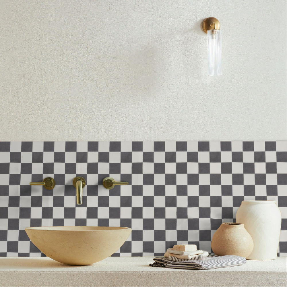 Mini Chequerboard Cement Tile – Bert & May