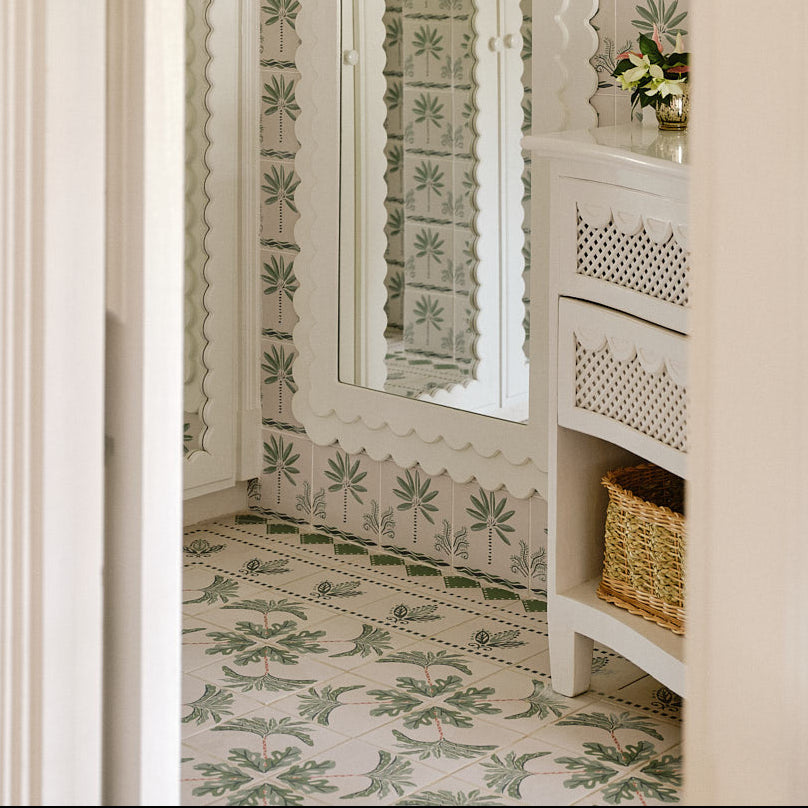 Green Palm Porcelain Tile