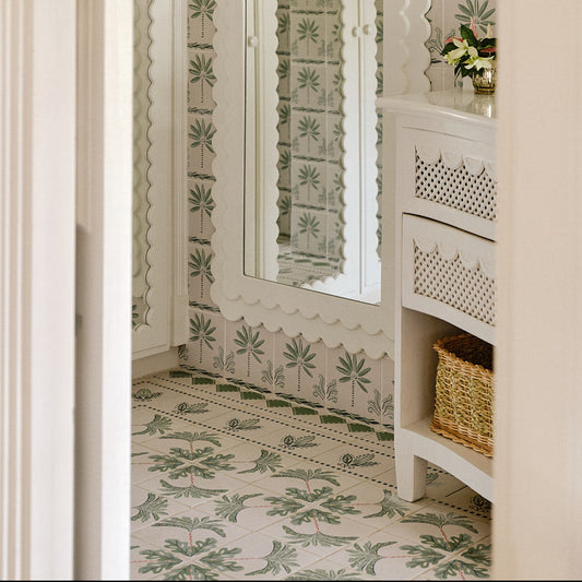 Green Palm Porcelain Tile