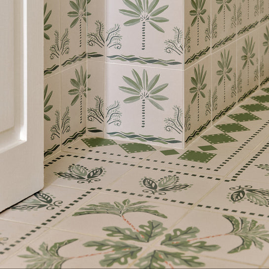 Customer photo showing Bert &amp; May tiles in use