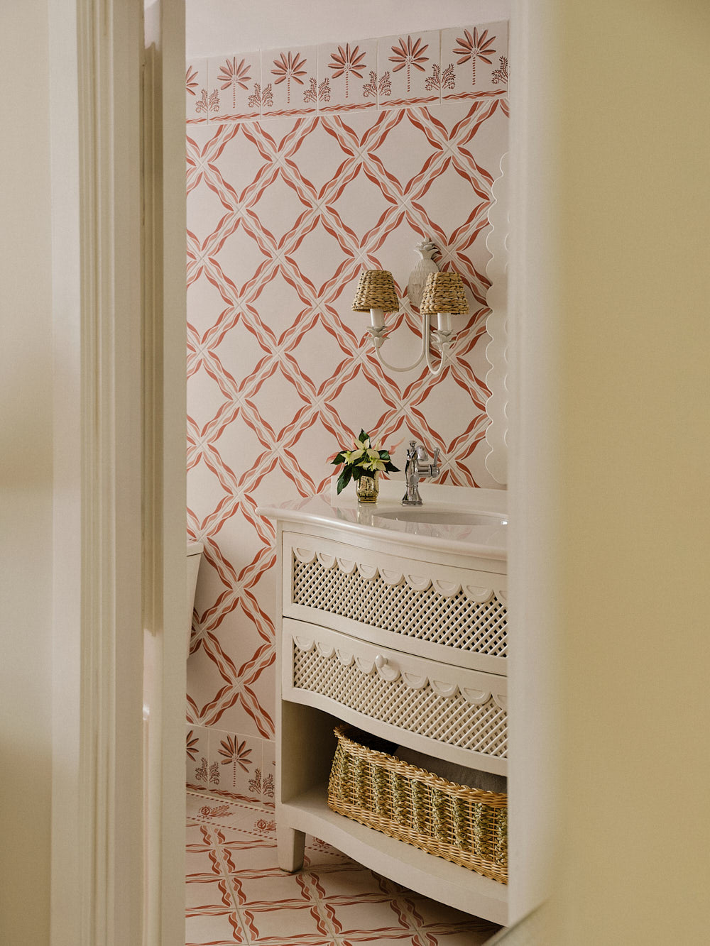 Pink Sea Grape Porcelain Tile