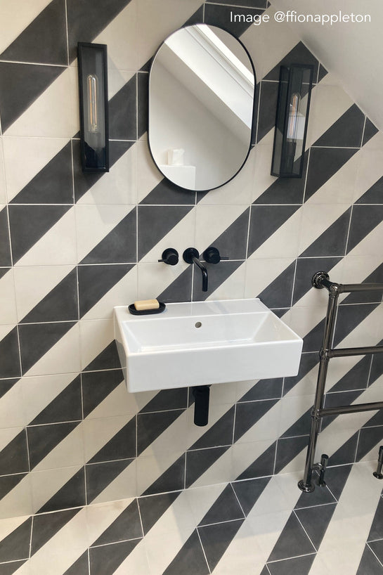Customer photo showing Bert &amp; May tiles in use