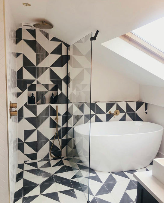 Customer photo showing Bert &amp; May tiles in use