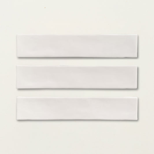 Skinny White Metro Tile - End of Line