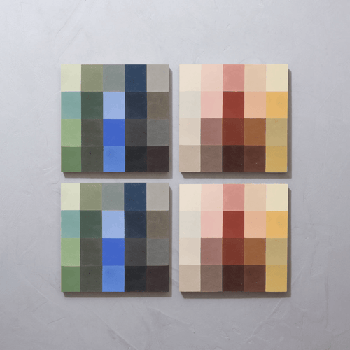 Cement Colour Swatch Tiles