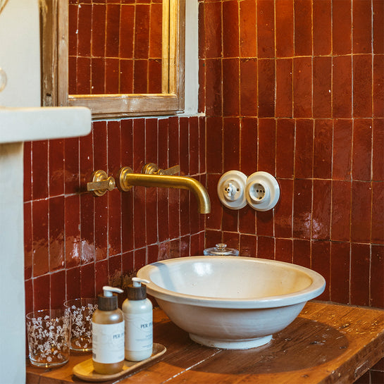 Customer photo showing Bert &amp; May tiles in use