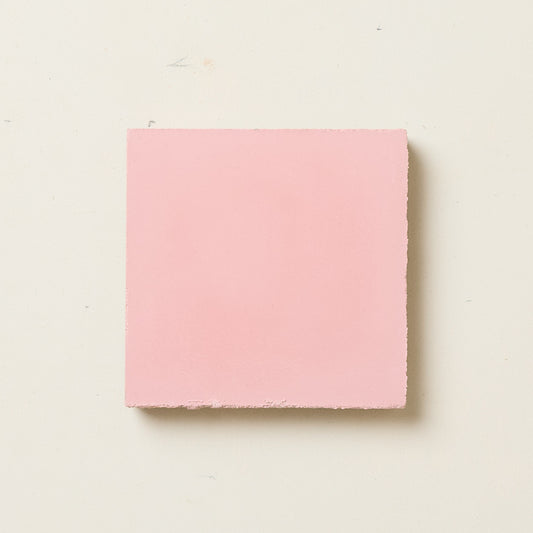 Proper Pink Square Cement Tile