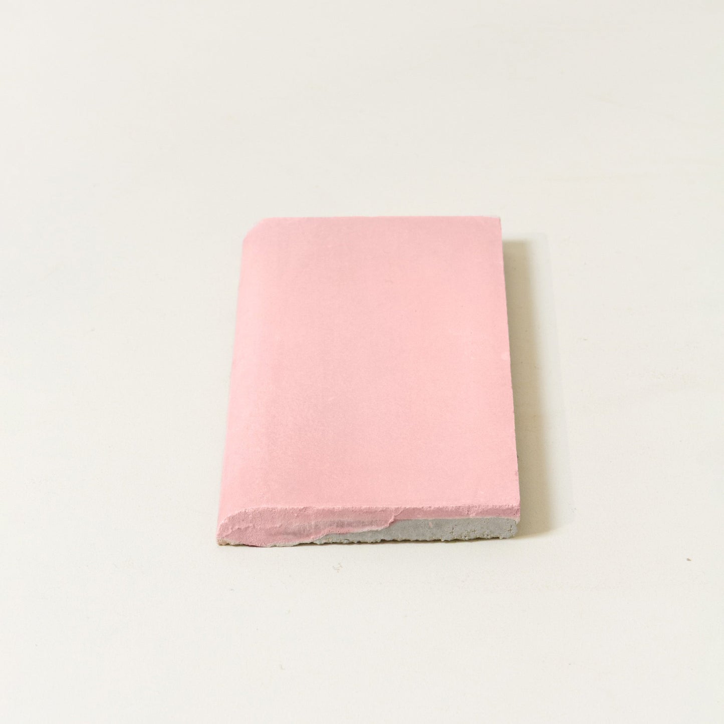 Proper Pink Red Skirting Cement Tile