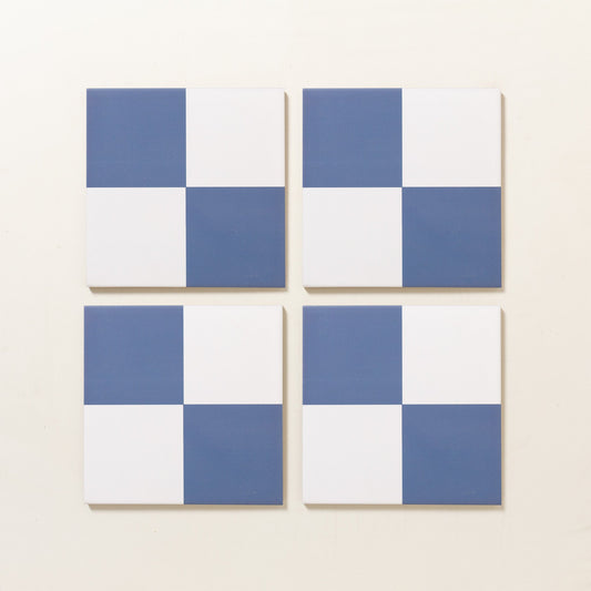 Chequerboard in Dibble Porcelain