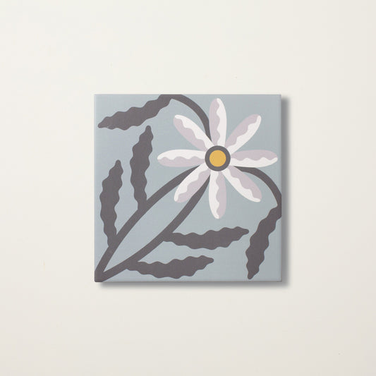 Montauk Daisy Scattering Sky Porcelain Tile