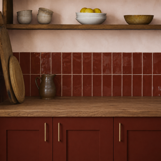 Conkered Glazed Metro Tile
