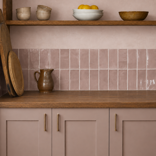 Pork Pie Glazed Metro Tile