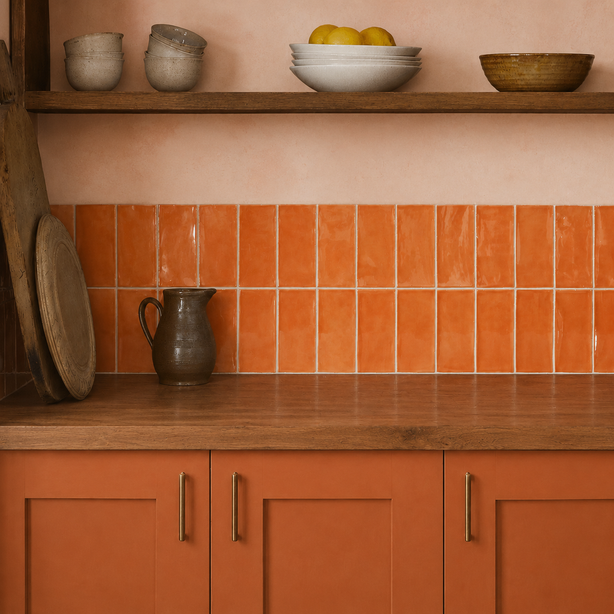 Strong Brew Glazed Metro Tile