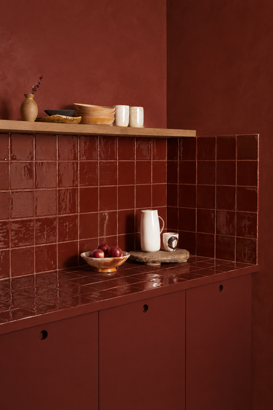 Customer photo showing Bert &amp; May tiles in use