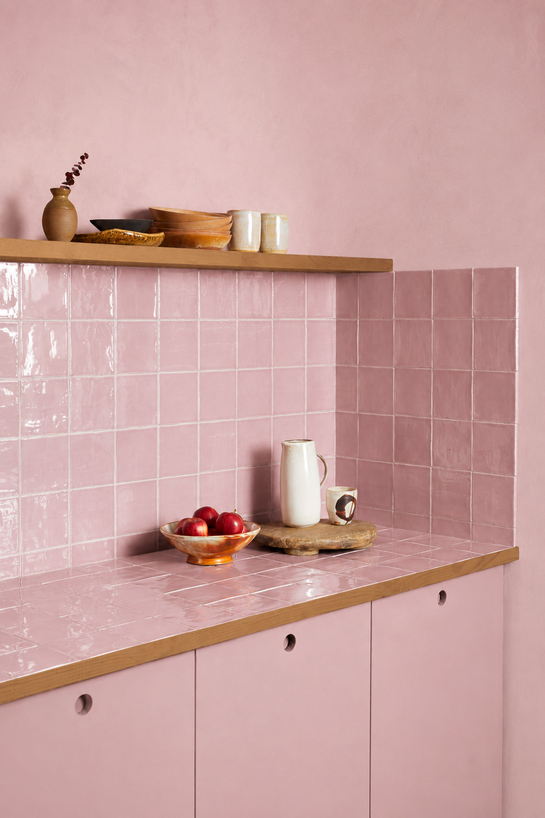Customer photo showing Bert &amp; May tiles in use