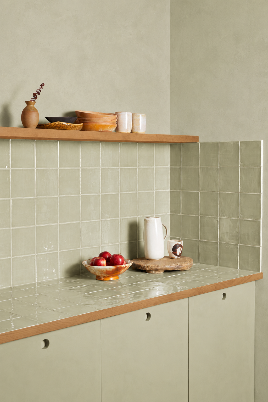 Silt Water Glazed Square