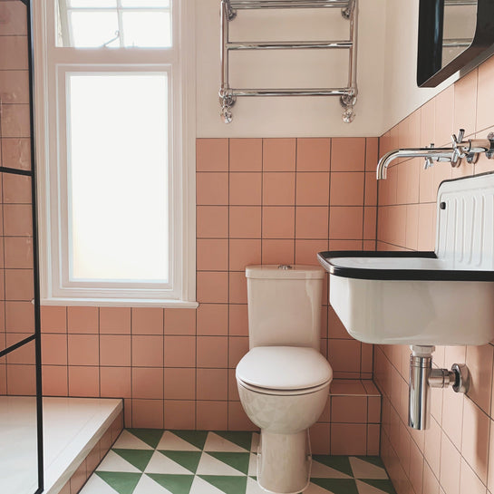 Customer photo showing Bert &amp; May tiles in use