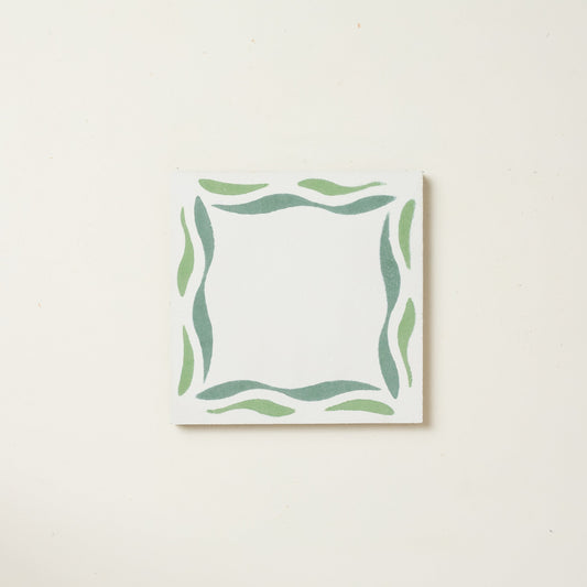Green Sea Grape Cement Tile