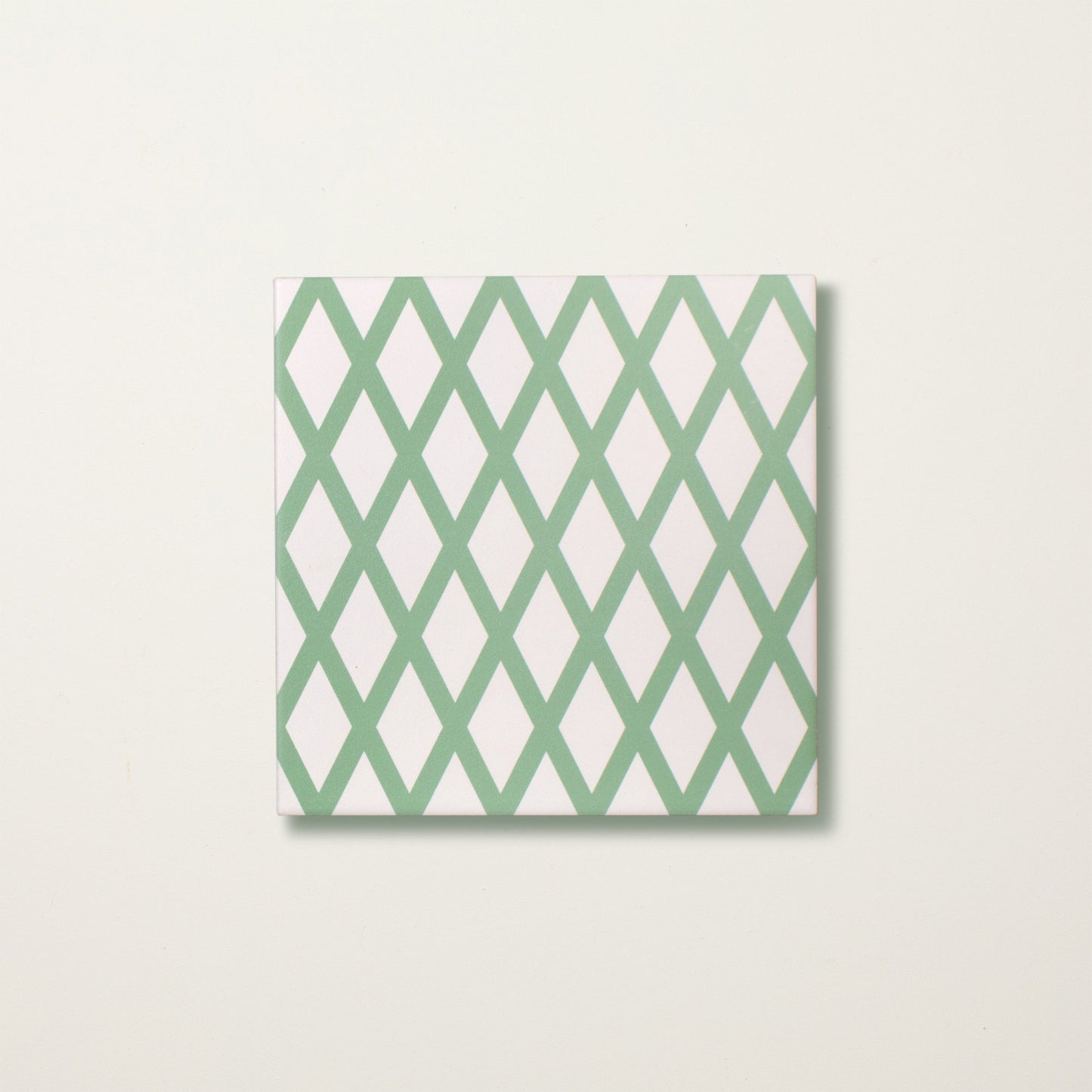 Green Lattice Porcelain Tile