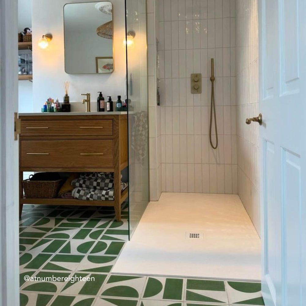 Ribbit Split Shift Porcelain Tiles