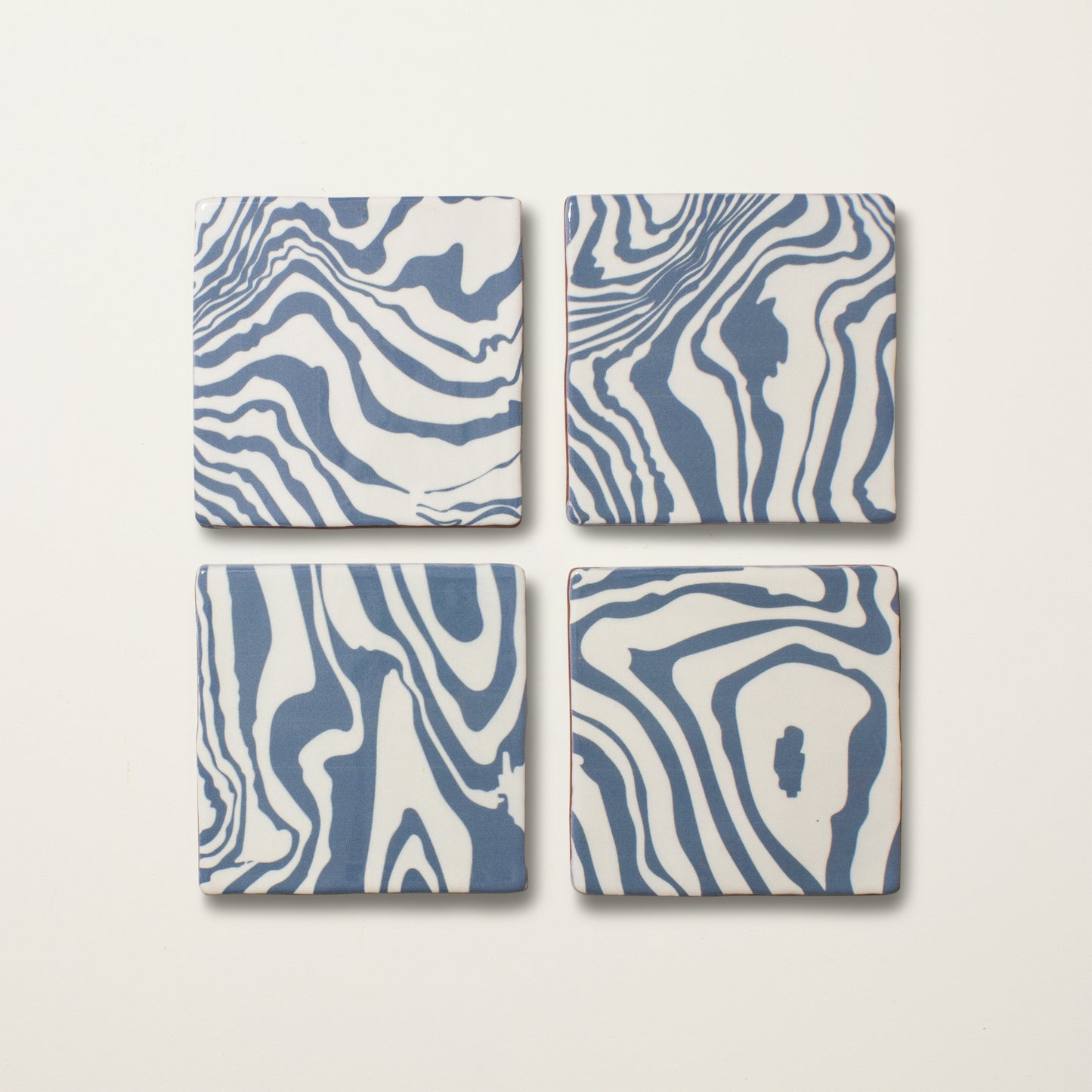Pour by Henry Holland Studio - Scattering Sky Glazed Square
