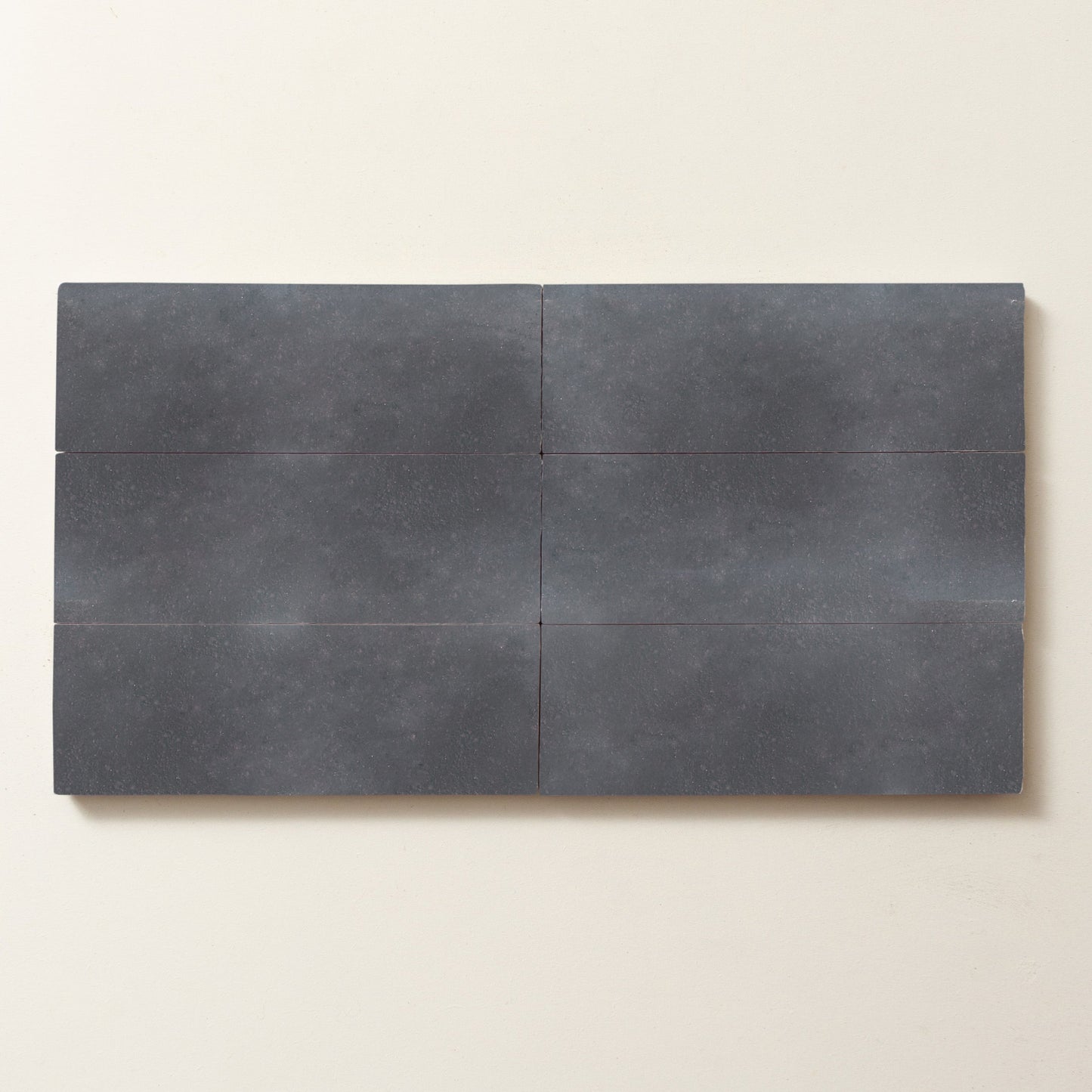Blackest Herringbone Cement Tile