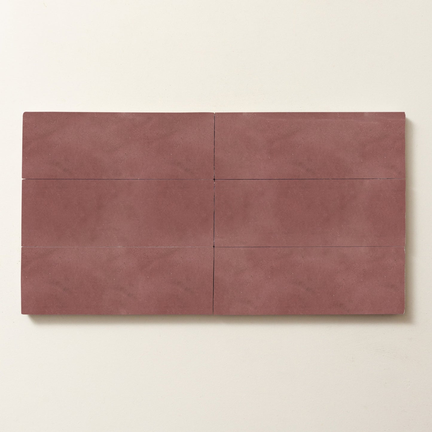 Madder Herringbone Cement Tile