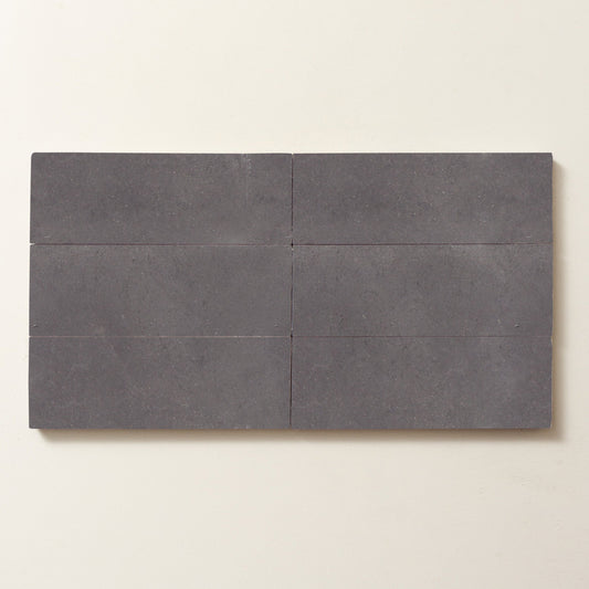 Soot Herringbone Cement Tile