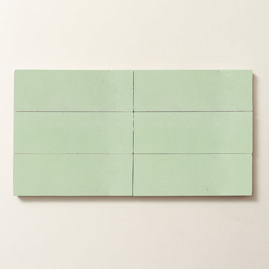 Suite Green Herringbone Cement Tile