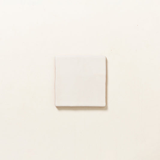 House White Cloudy Crackle Square