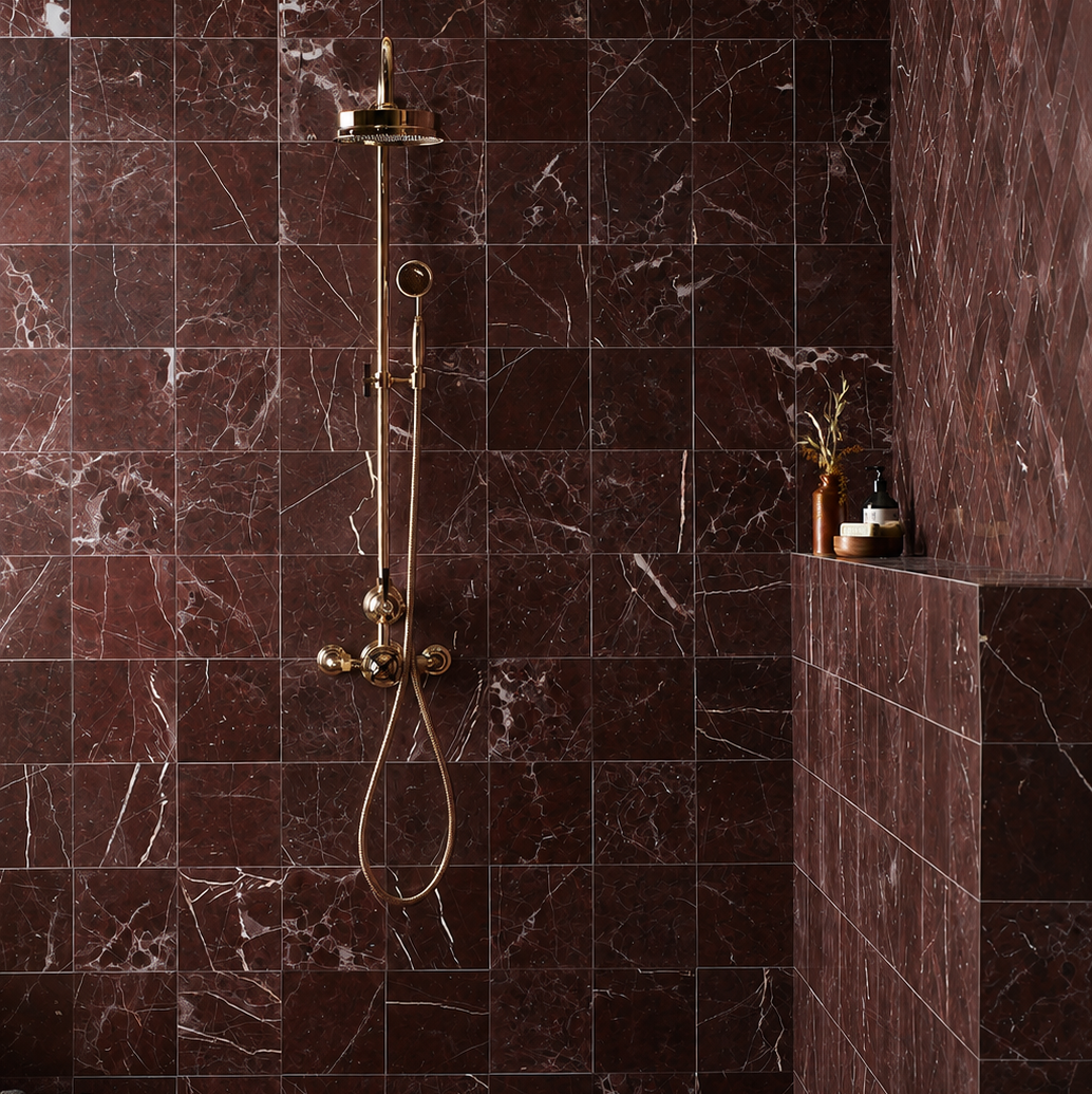 Negroni Square Honed Marble