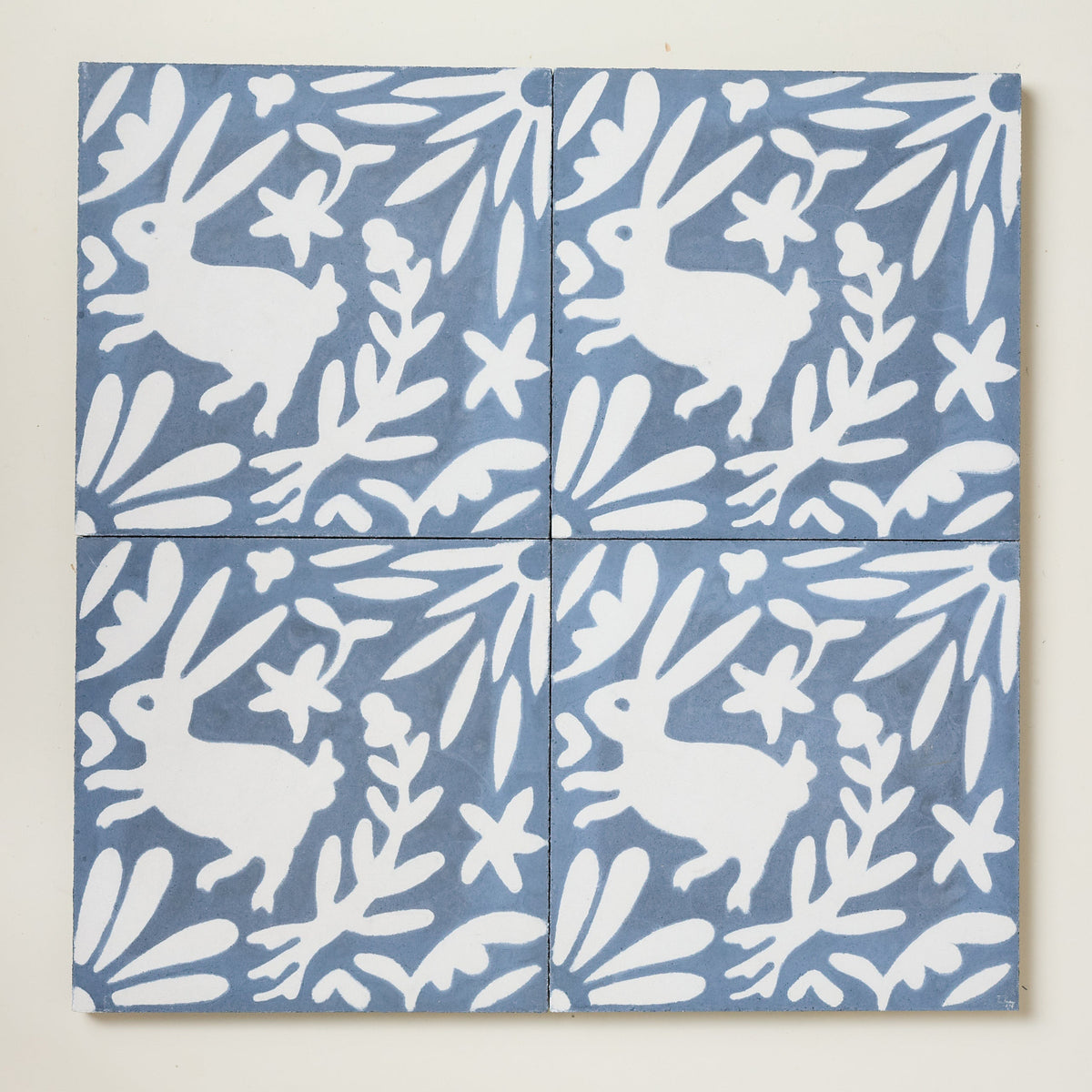 Jardin De Luna Rabbit Tile | Grow House Grow Collection | Bert & May