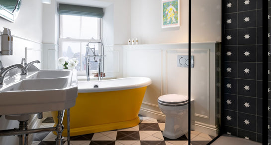 Customer photo showing Bert &amp; May tiles in use
