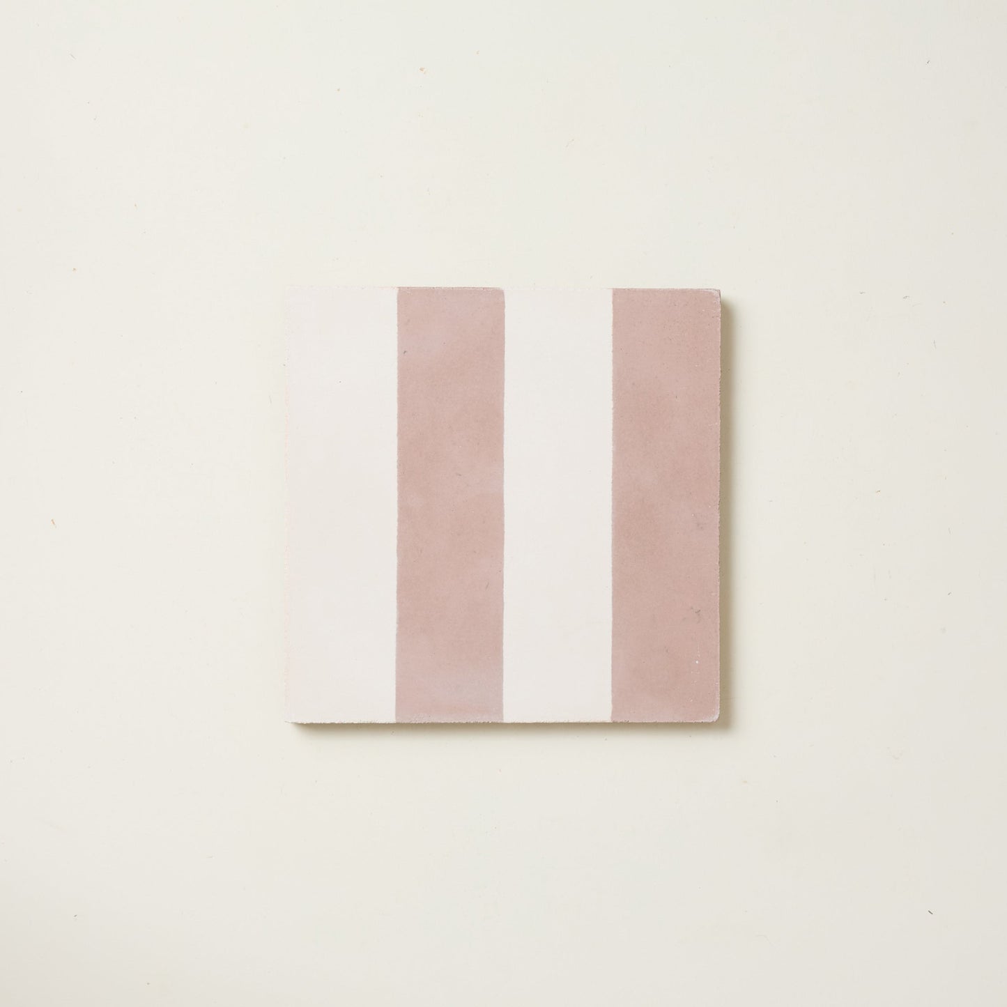 Pork Pie Wide Stripe Cement Tile
