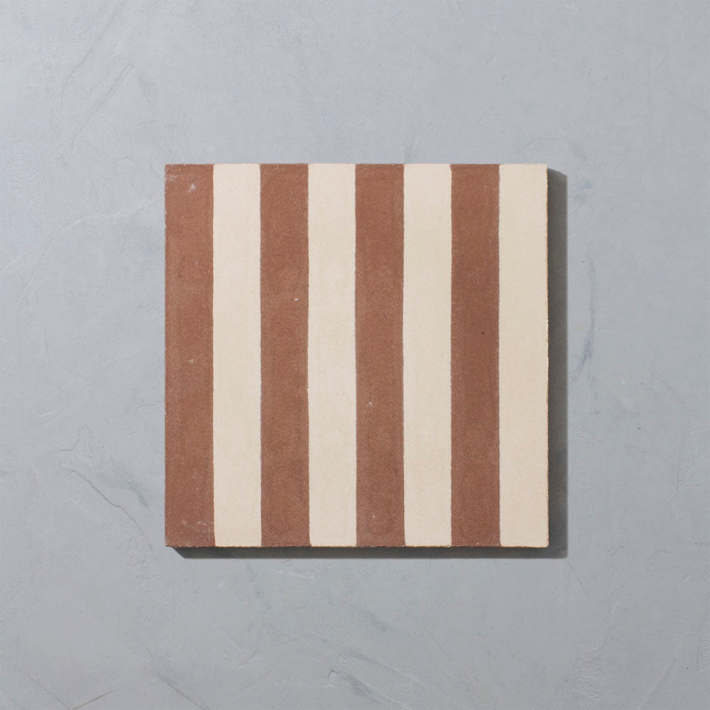 Pork Pie Midi Stripe Cement Tile