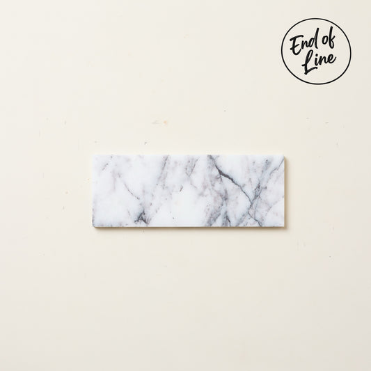 Lilac Veined Herringbone Honed Marble - End of Line