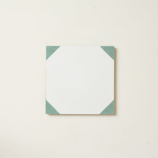 Tealish Cozar Cement Tile