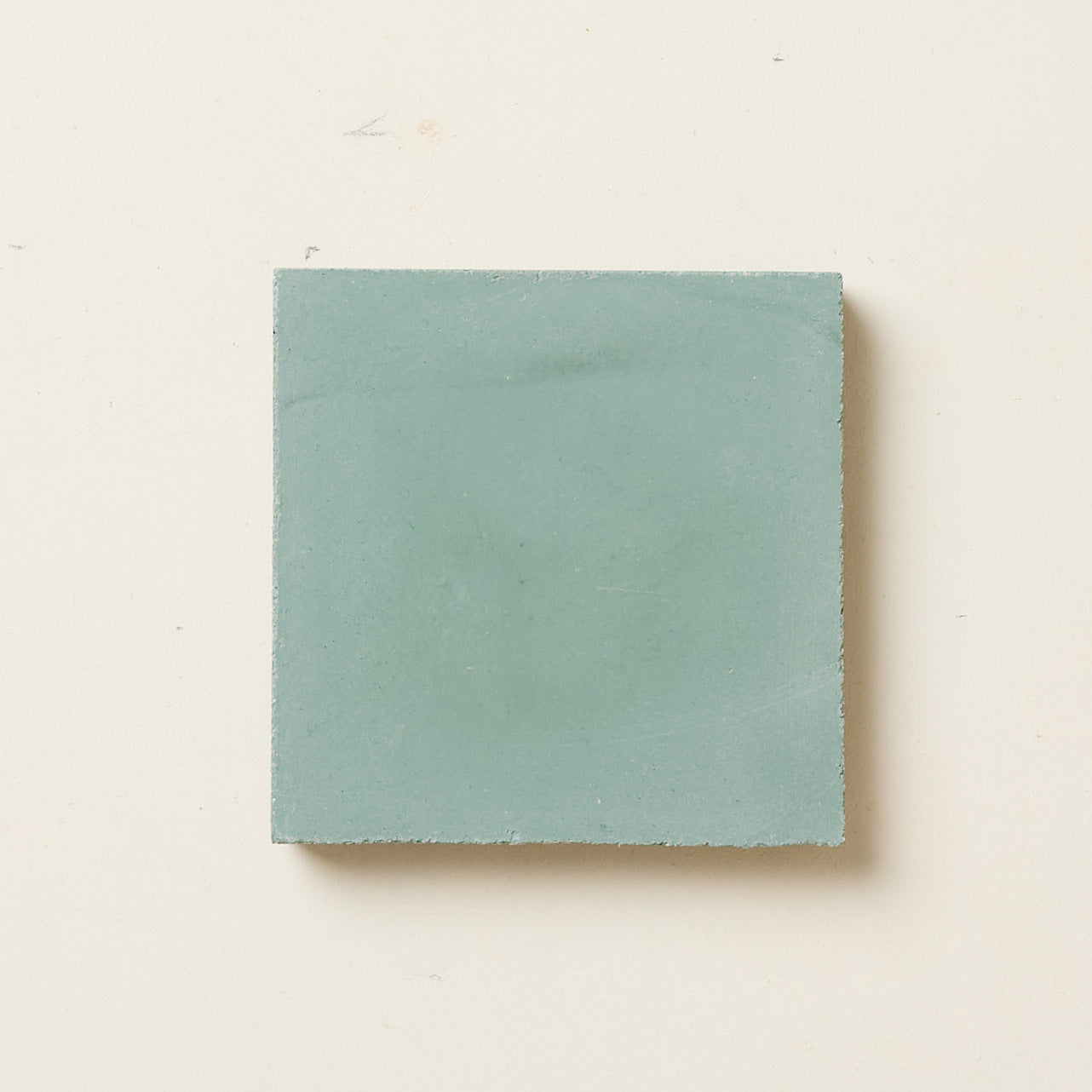 Tealish Square Cement Tile