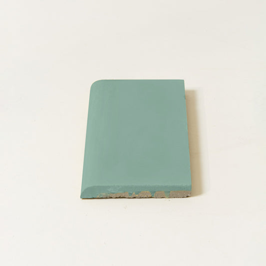 Tealish Skirting Cement Tile