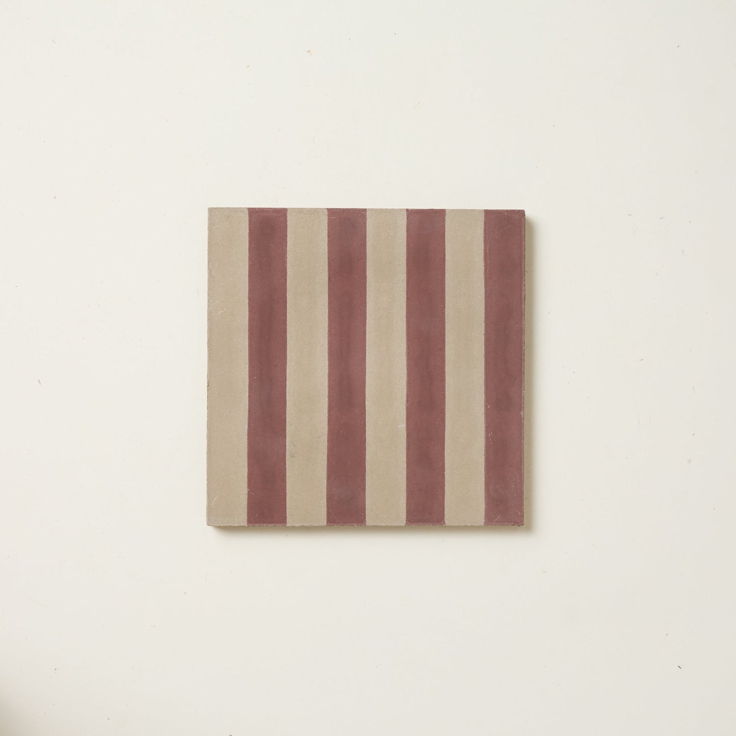 Madder Midi Stripe Cement Tile