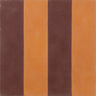 Wide Stripe in Madder and Strong Brew