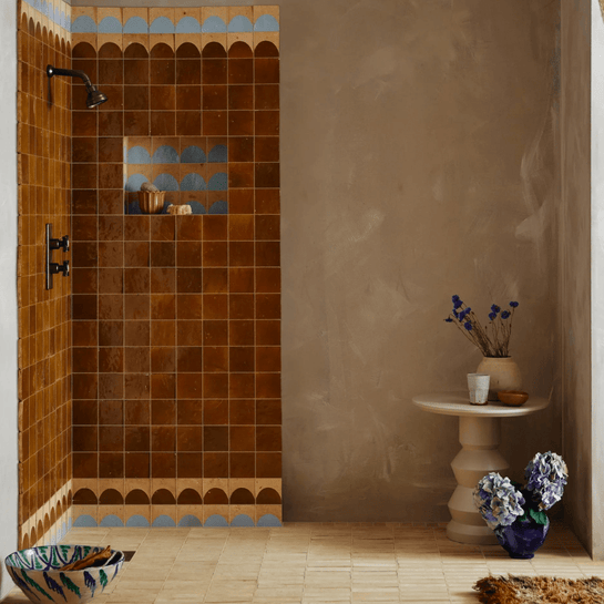 Customer photo showing Bert &amp; May tiles in use